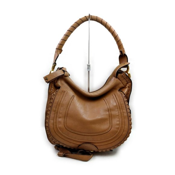 Chloe Handbags - Chloe Hand Bag Light Brown Leather